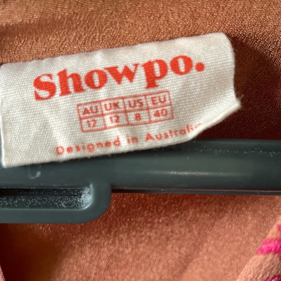 Showpo. NWOT I GOT MY REASONS DRESS IN PINK
PRINT size 8us - Picture 4 of 11